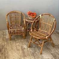 Children's Rattan Chairs &amp; Table set