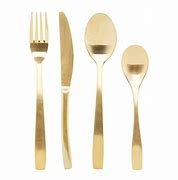 Gold Cutlery Set
