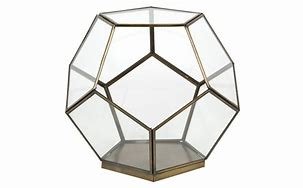 Gold Geometric Candle Holder